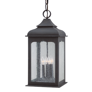 Henry Street Lantern with TEXTURED BRONZE Finish