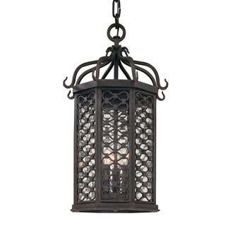 Los Olivos Lantern with TEXTURED IRON Finish