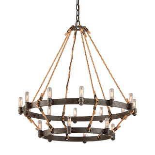 Pike Place Chandelier with HERITAGE BRONZE Finish
