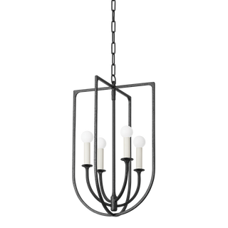 KAEL Lantern with BLACK IRON Finish