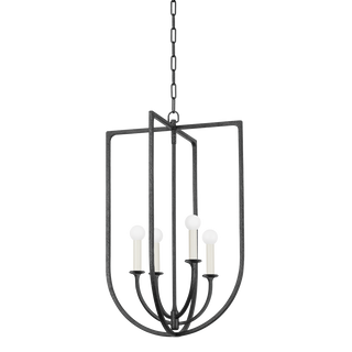 KAEL Lantern with BLACK IRON Finish