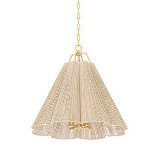 Sonoma Pendant with Vintage Gold Leaf Finish
