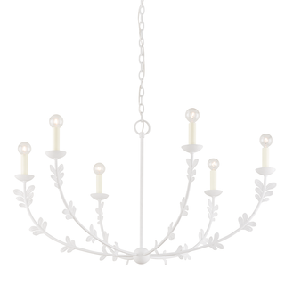 Florian Chandelier GESSO WHITE