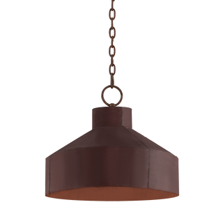 Rise & Shine Pendant with RUST PATINA Finish