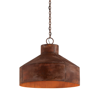 Rise &amp; Shine Chandelier RUST PATINA