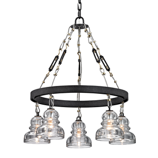 Menlo Park Chandelier DEEP BRONZE