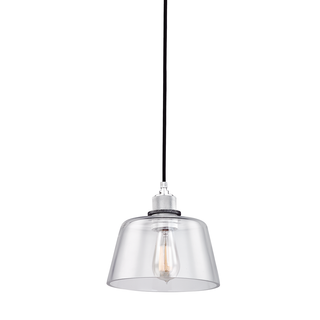 Audiophile Pendant with OLD SILVER POLISHED ALUMINUM Finish