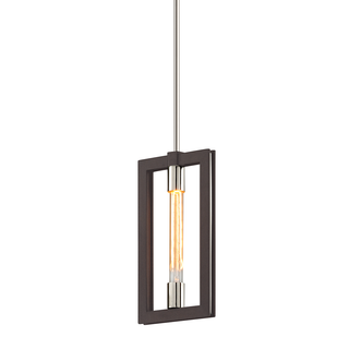 Enigma Pendant with TEXTURED BRONZE/STAINLESS STEEL Finish
