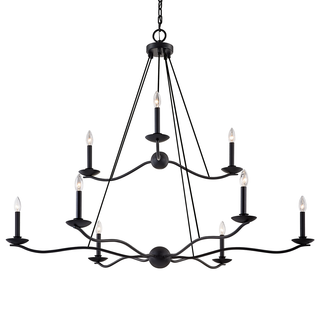 Sawyer Chandelier FORGED IRON