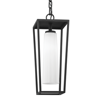 Mission Beach Lantern with TEXTURED BLACK Finish