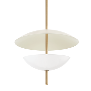 DION Pendant with PATINA BRASS Finish