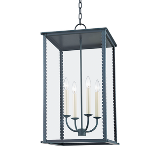 Zuma Lantern with VERDIGRIS Finish