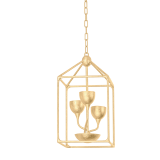 WESTWOOD Lantern VINTAGE GOLD LEAF