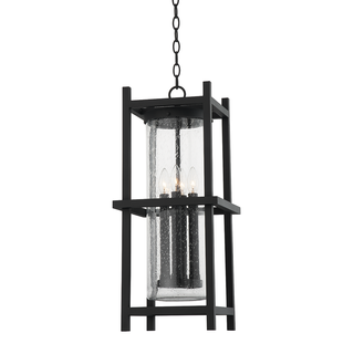 Carlo Lantern with TEXTURED BLACK Finish