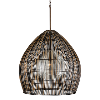 Holden Chandelier with TEXTURED BRONZE Finish
