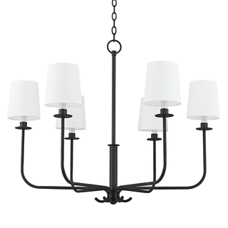 Bodhi Chandelier with FORGED IRON Finish