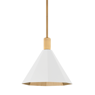 HUNTLEY Pendant with PATINA BRASS Finish