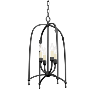 RHETT Lantern with BLACK IRON Finish