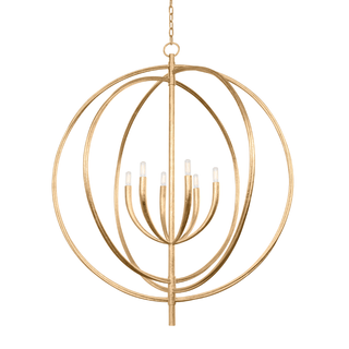 FILLEA Pendant with VINTAGE GOLD LEAF Finish