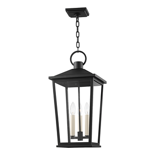 Soren Lantern with TEXTURED BLACK Finish