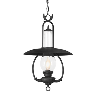 La Grange Lantern with SOFT OFF BLACK Finish