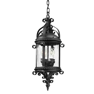 Pamplona Lantern with SOFT OFF BLACK Finish