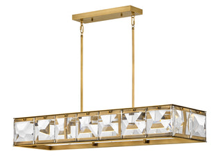 Jolie Medium LED Linear in Heritage Brass