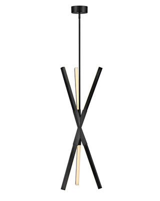 Rae Medium Pendant in Black