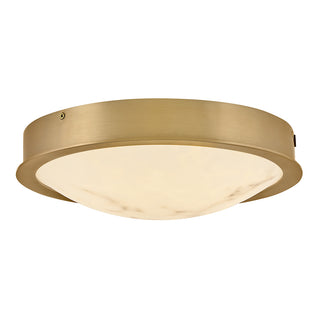 Cava Small Flush Mount in Lacquered Brass