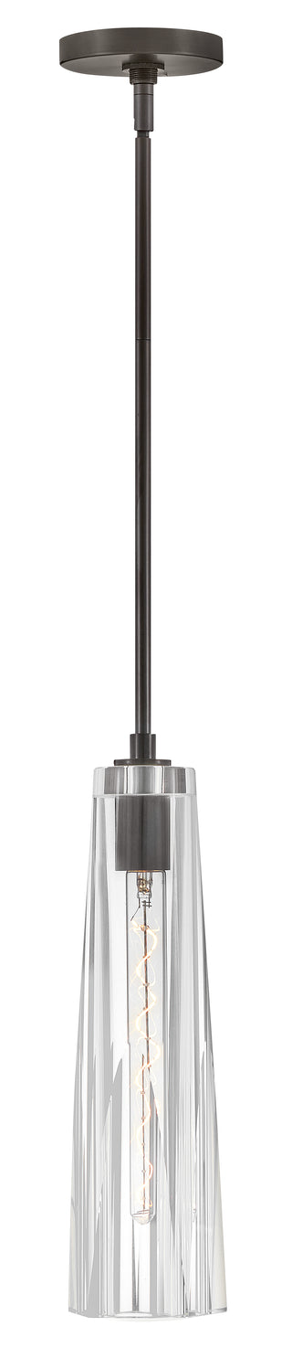 Cosette Large Adjustable Pendant in Black Oxide