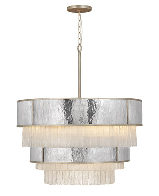 Reverie Medium Multi Tier Chandelier in Champagne Gold