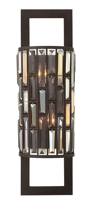 Gemma Large Two Light Sconce in Vintage Bronze