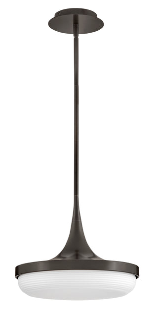 Elsa Medium LED Convertible Pendant in Black Oxide