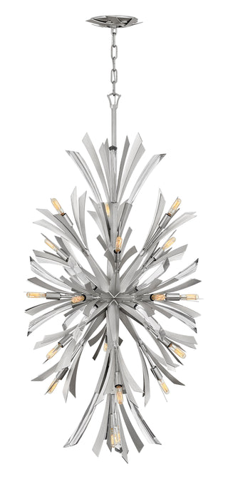 Vida Medium Orb Chandelier in Glacial