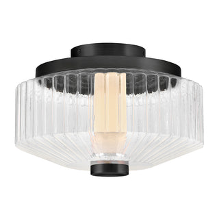 Reign Small LED Flush Mount in Black