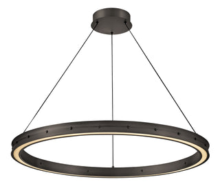 Althea Large Chandelier in Satin Black