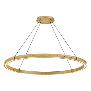 Althea Extra Large Chandelier in Lacquered Brass