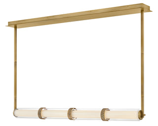 Cy Large Linear in Lacquered Brass
