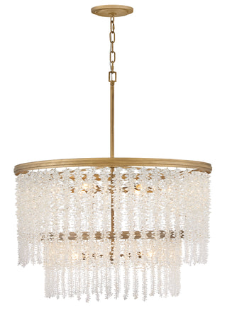 Rubina Medium Chandelier in Burnished Gold