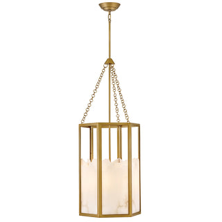 Veleta Medium Chandelier in Lacquered Brass