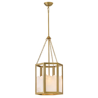 Veleta Medium Pendant in Lacquered Brass