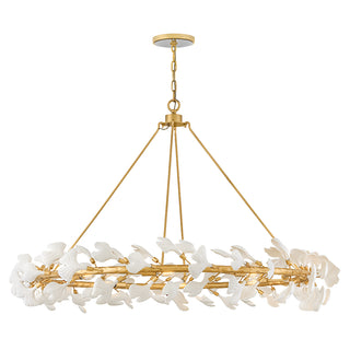 Audra Large Ring Chandelier in Deluxe Gold