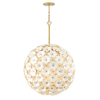 Marianne Medium Globe Chandelier in Deluxe Gold