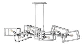 Ensemble Large Six Light Linear in Polished Nickel