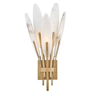 Nerine Large Sconce in Burnished Gold
