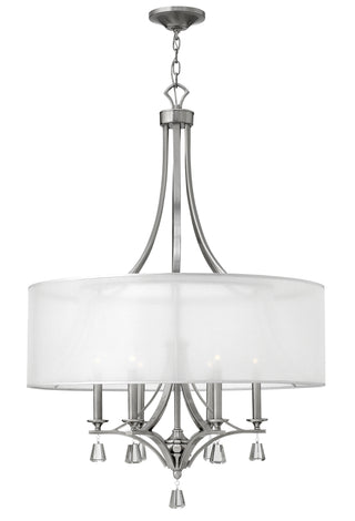 Mime Medium Drum in Brushed Nickel