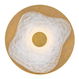 Iona Medium LED Sconce in Heritage Brass