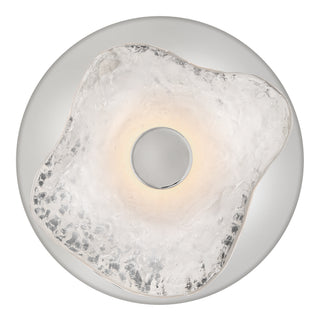 Iona Medium LED Sconce in Polished Nickel