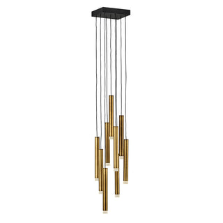 Harmony Small Adjustable Pendant in Heritage Brass