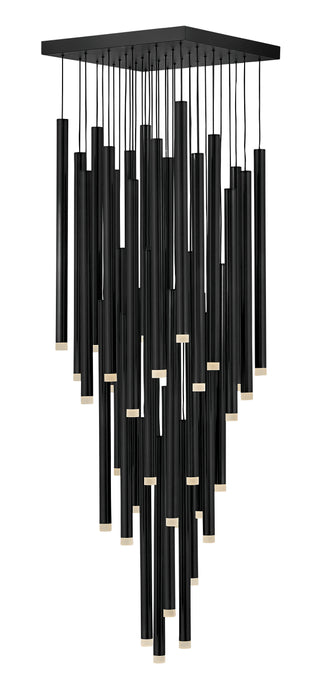 Harmony Large Adjustable Pendant in Black